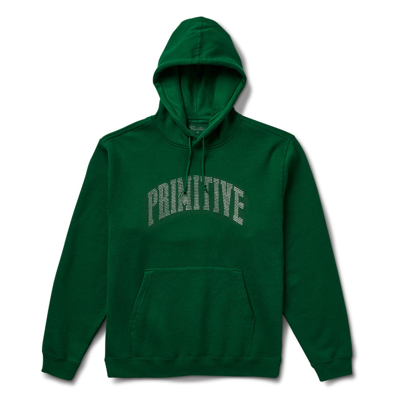 COLLEGAITE RHINESTONE HOOD