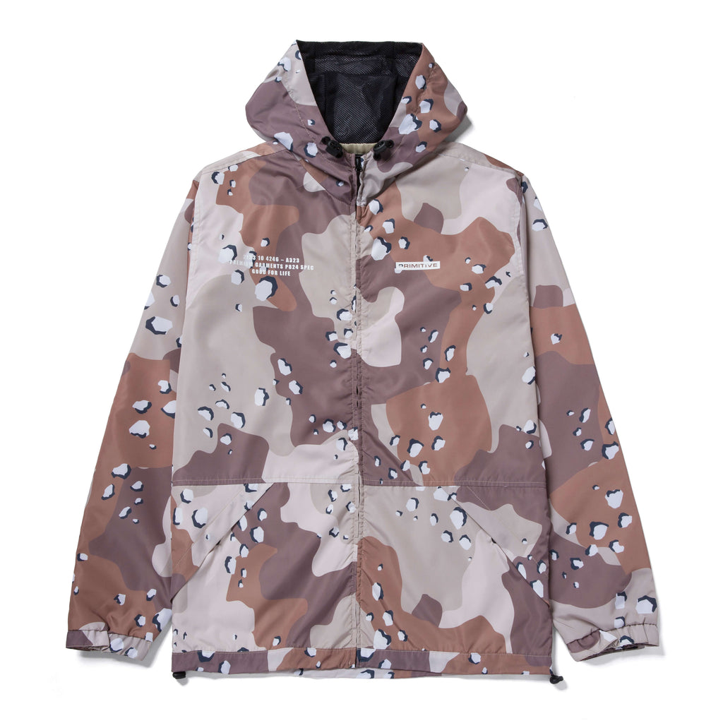 Primitive Skate Alert Parka Jacket - Camo