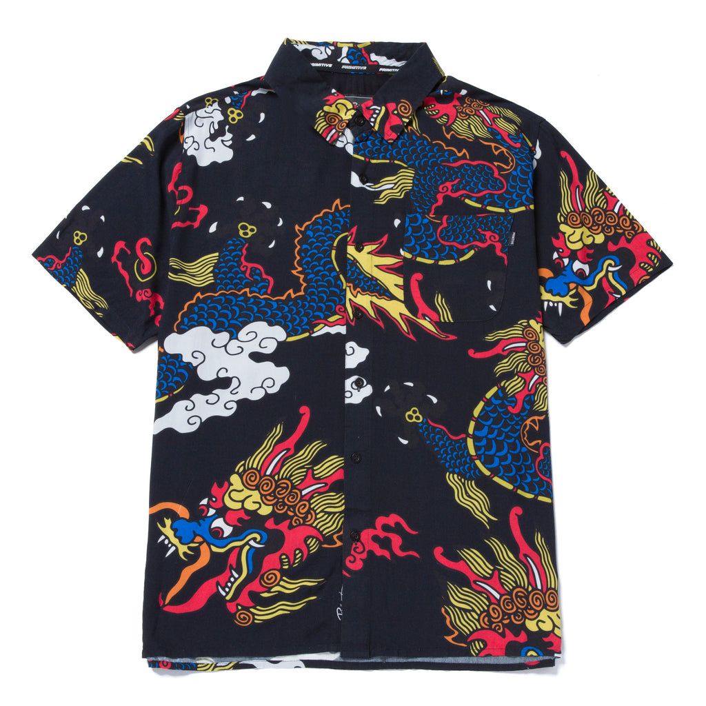 Primitive Skate Legend SS Woven - Black