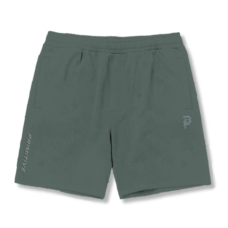 EURO SLANT FLEECE SHORTS