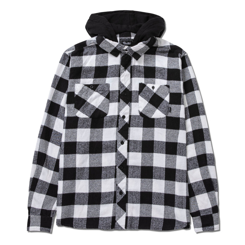 TWO-FER FLANNEL L/S HOOD