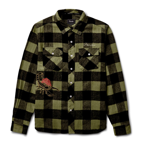 Primitive Skate Buffalo L/S Flannel