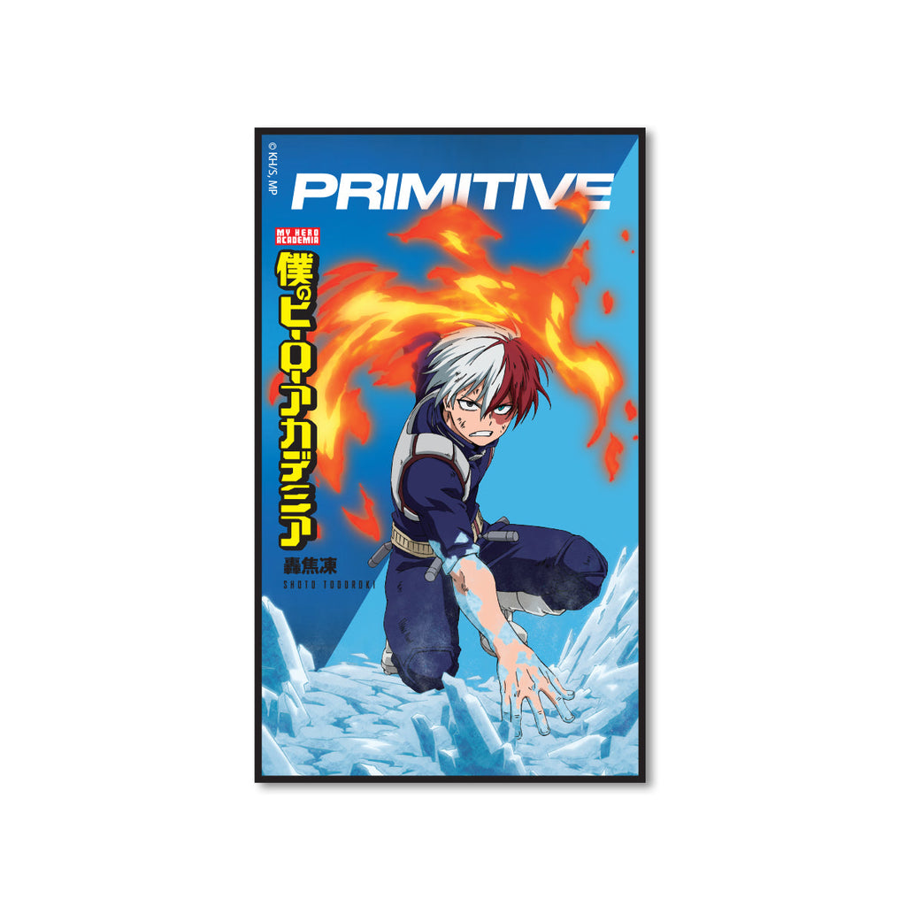 shoto todoroki foil sticker