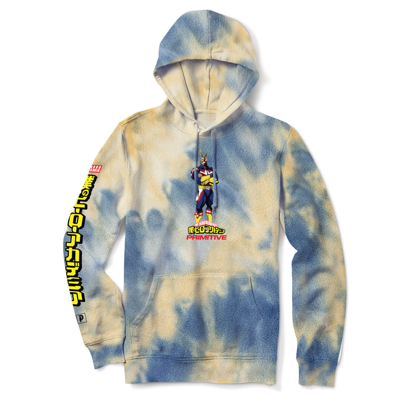 ALL MIGHT TIEDYE HOOD