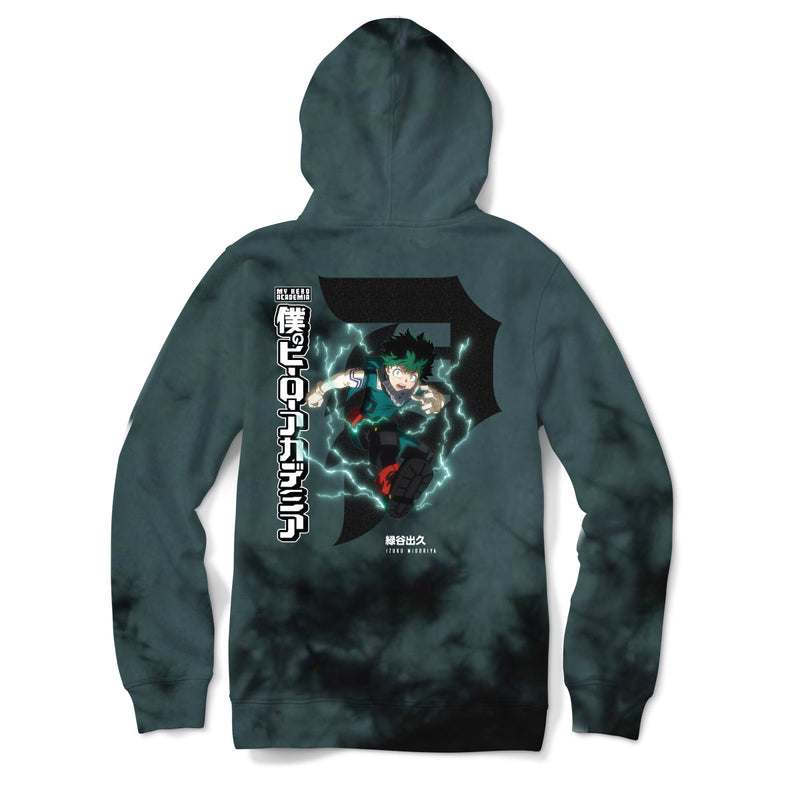 DIRTY P IZUKU MIDORIYA TIE DYE HOOD