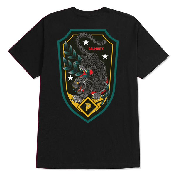 Primitive Skate Black Jaguar Tee