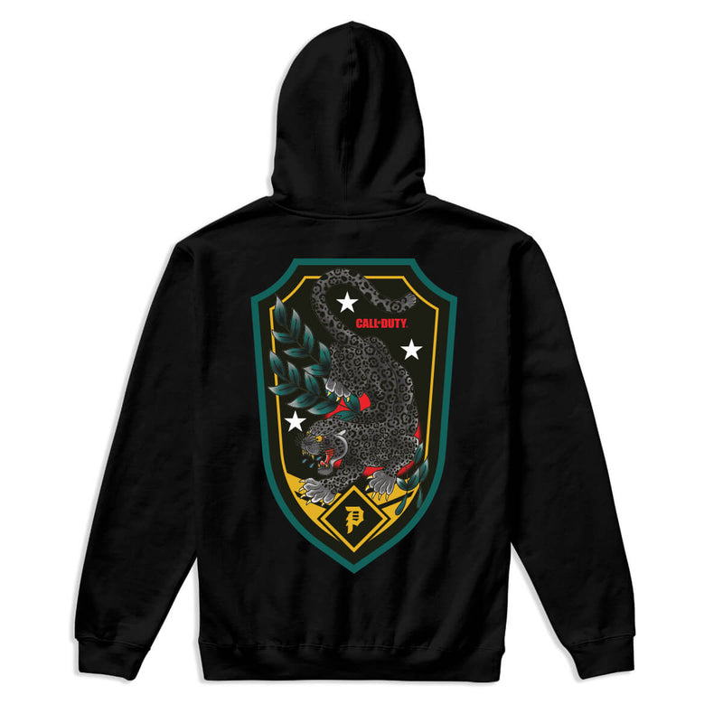 BLACK JAGUAR ZIP HOOD