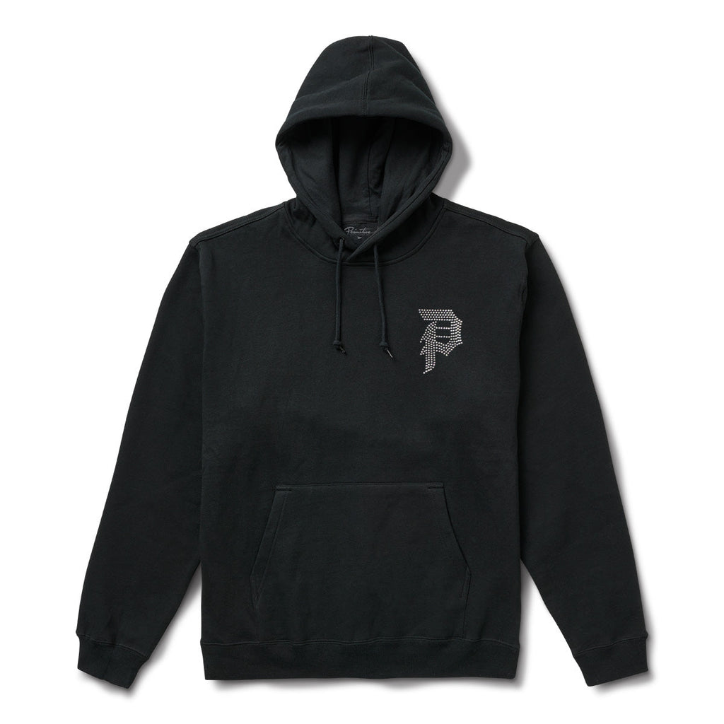 Primitive Skate Dirty P Rhinestone Rose Hood